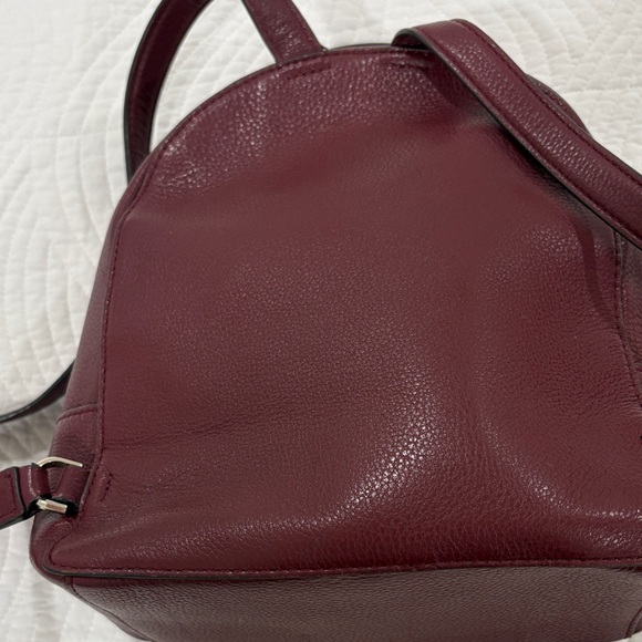 Kate Spade Jackson Burgundy Leather Backpack - Picture 8 of 16